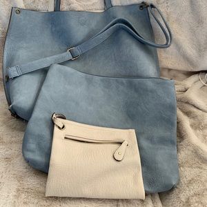 Large 3 piece tote set